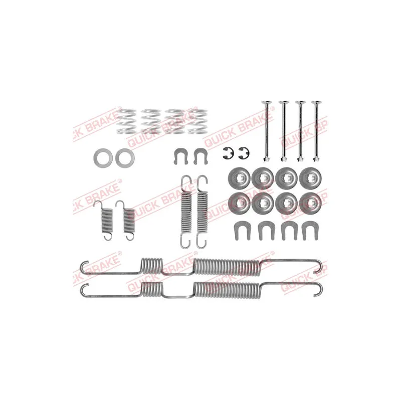 Kit d'accessoires, mâchoire de frein QUICK BRAKE 105-0698