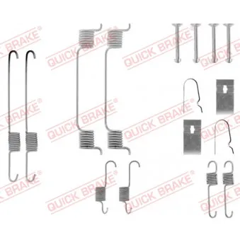 Kit d'accessoires, mâchoire de frein QUICK BRAKE 105-0700