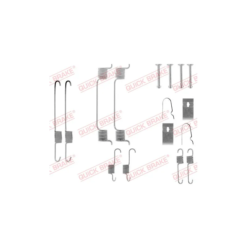 Kit d'accessoires, mâchoire de frein QUICK BRAKE 105-0700