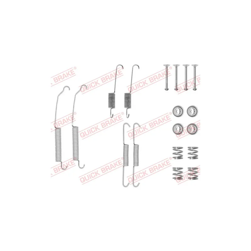 Kit d'accessoires, mâchoire de frein QUICK BRAKE 105-0701