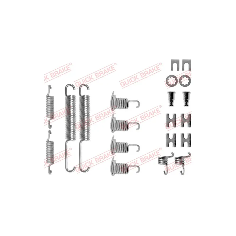 Kit d'accessoires, mâchoire de frein QUICK BRAKE 105-0702R