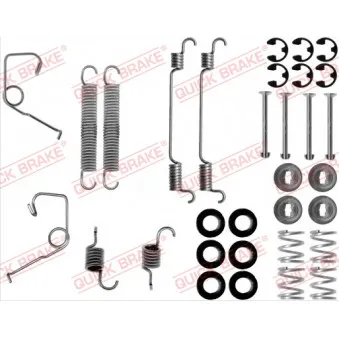 Kit d'accessoires, mâchoire de frein QUICK BRAKE 105-0706