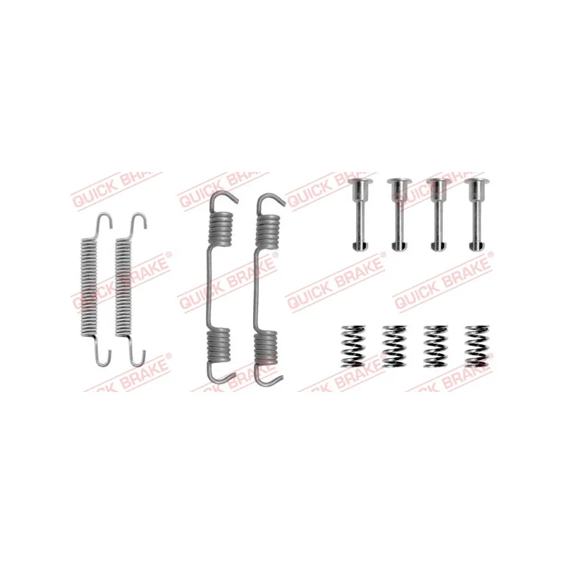 Kit d'accessoires, mâchoires de frein de stationnement QUICK BRAKE 105-0708
