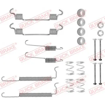 Kit d'accessoires, mâchoire de frein QUICK BRAKE 105-0710