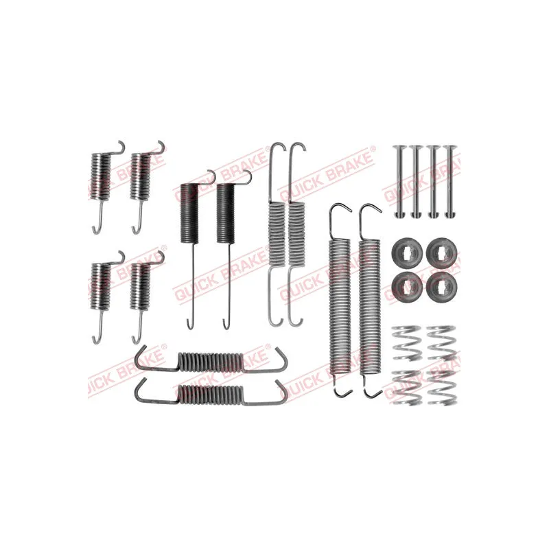 Kit d'accessoires, mâchoire de frein QUICK BRAKE 105-0712