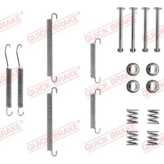 Kit d'accessoires, mâchoires de frein de stationnement QUICK BRAKE 105-0713