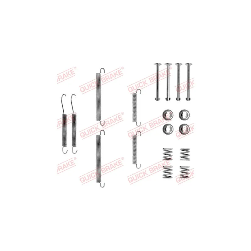 Kit d'accessoires, mâchoires de frein de stationnement QUICK BRAKE 105-0713