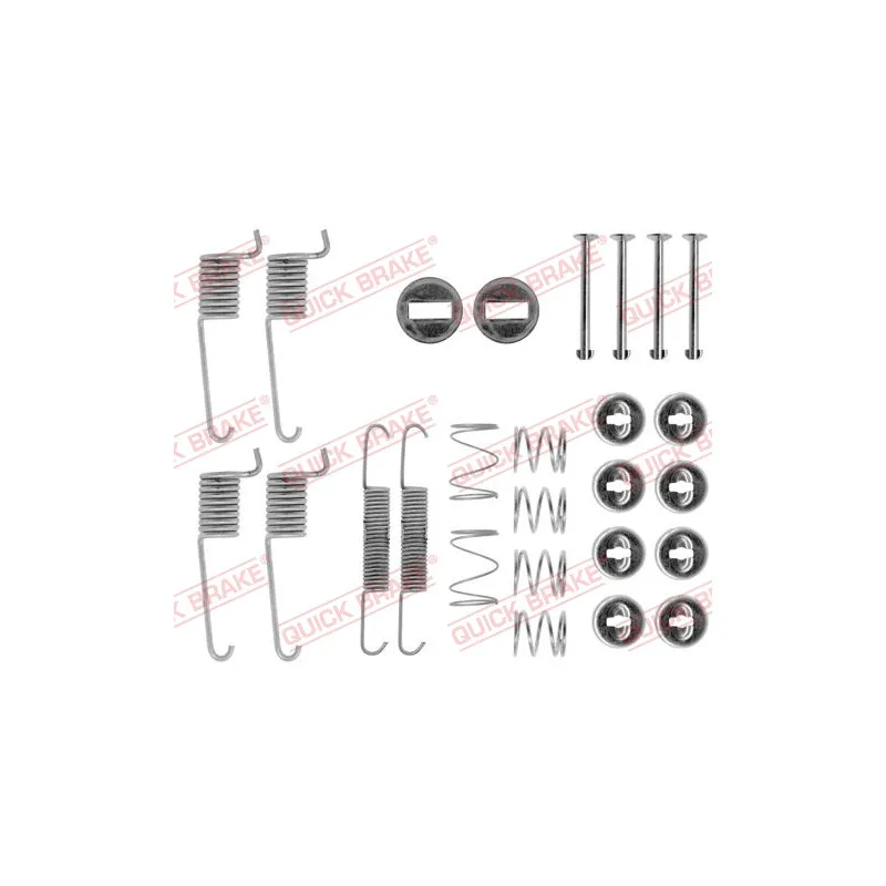 Kit d'accessoires, mâchoire de frein QUICK BRAKE 105-0714