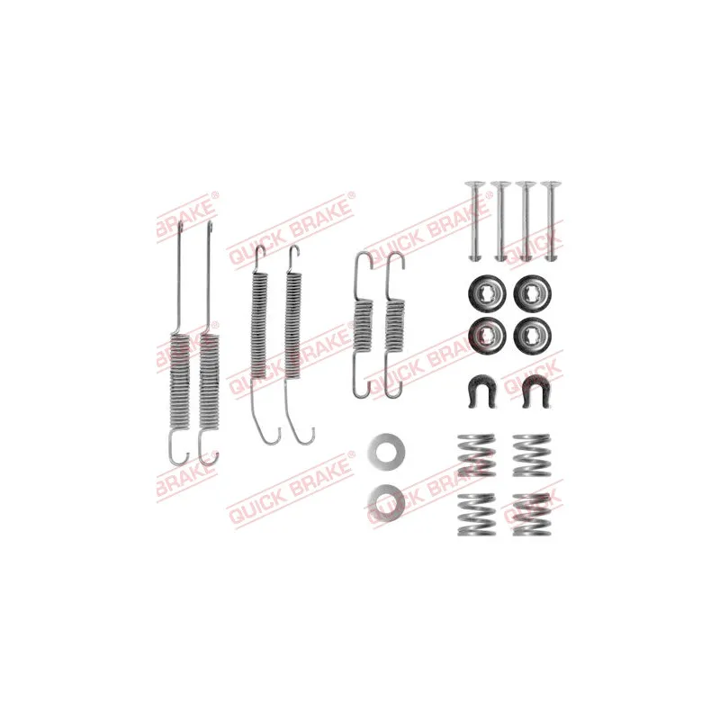 Kit d'accessoires, mâchoire de frein QUICK BRAKE 105-0718