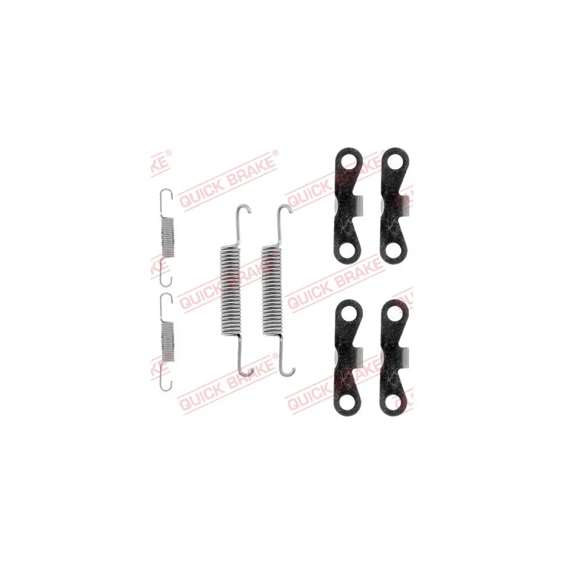 Kit d'accessoires, mâchoires de frein de stationnement QUICK BRAKE 105-0720