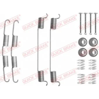 Kit d'accessoires, mâchoire de frein QUICK BRAKE 105-0724R