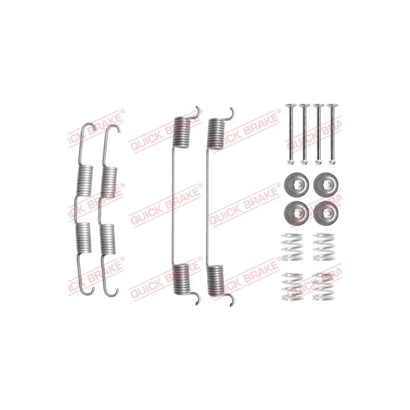 Kit d'accessoires, mâchoire de frein QUICK BRAKE 105-0724R