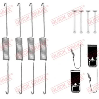 Kit d'accessoires, mâchoire de frein QUICK BRAKE 105-0725
