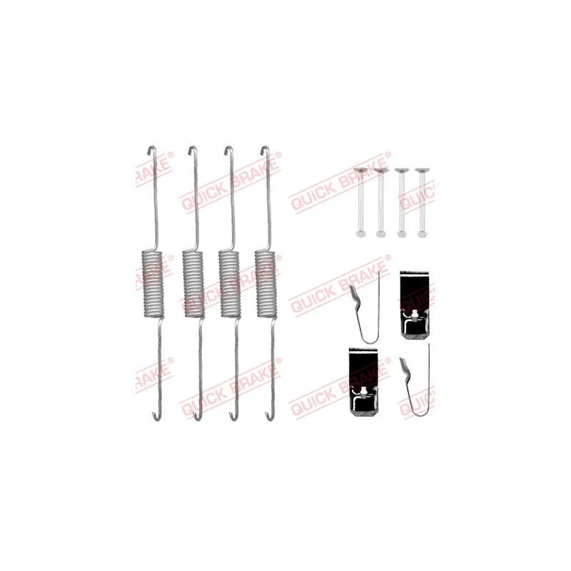 Kit d'accessoires, mâchoire de frein QUICK BRAKE 105-0725