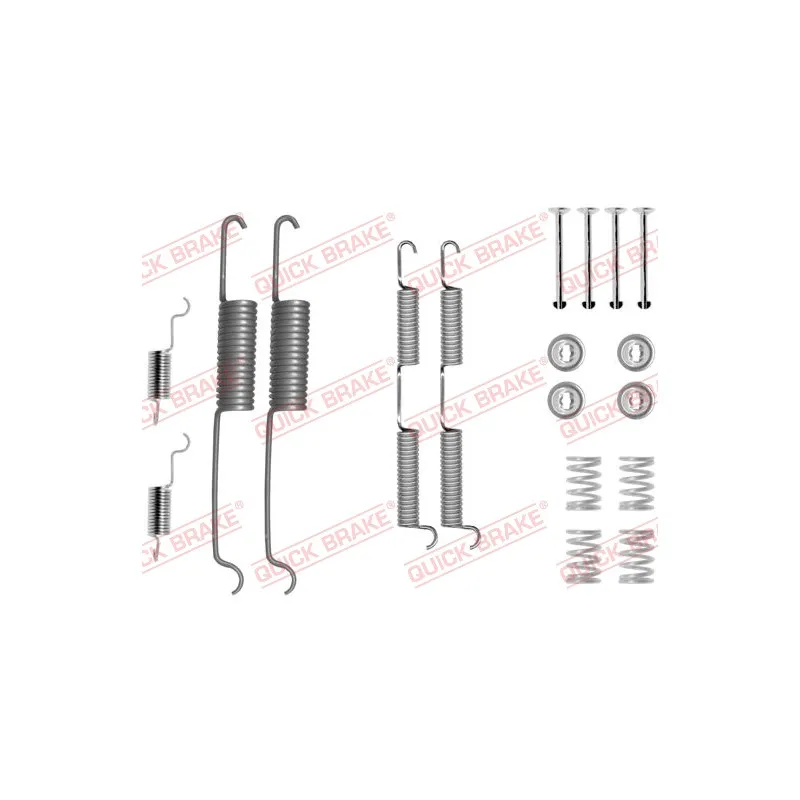 Kit d'accessoires, mâchoire de frein QUICK BRAKE 105-0727