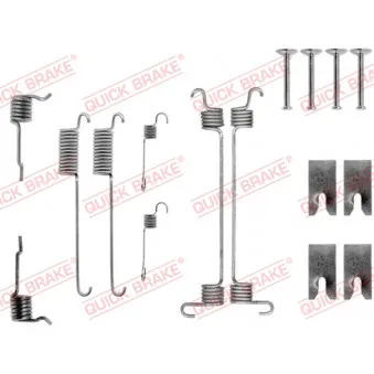 Kit d'accessoires, mâchoire de frein QUICK BRAKE 105-0731
