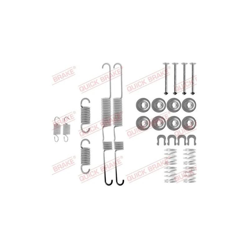 Kit d'accessoires, mâchoire de frein QUICK BRAKE 105-0733