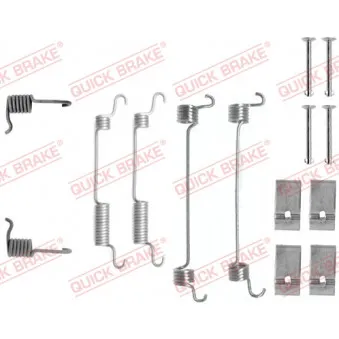 Kit d'accessoires, mâchoire de frein QUICK BRAKE 105-0735