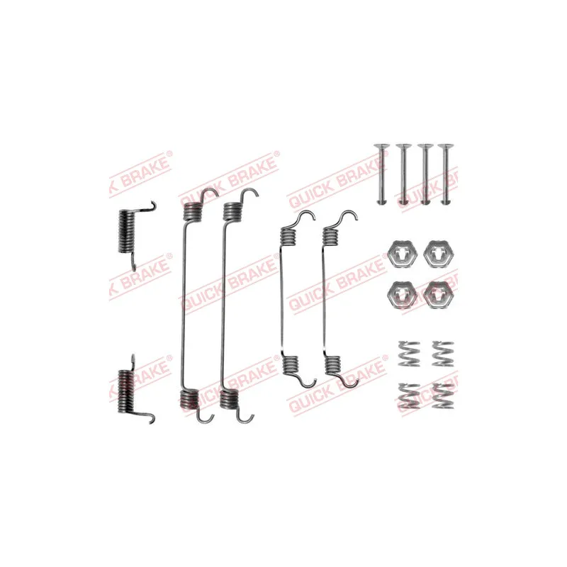Kit d'accessoires, mâchoire de frein QUICK BRAKE 105-0737