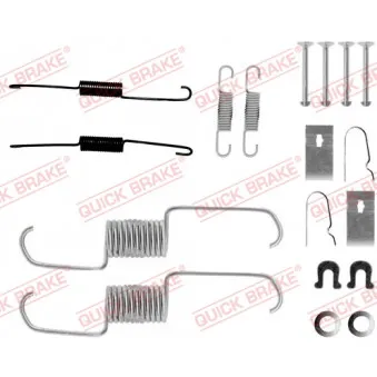 Kit d'accessoires, mâchoire de frein QUICK BRAKE 105-0743