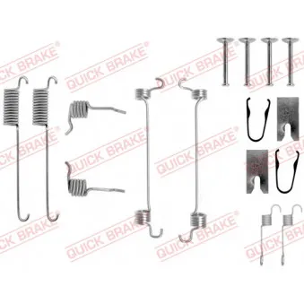 Kit d'accessoires, mâchoire de frein QUICK BRAKE 105-0751