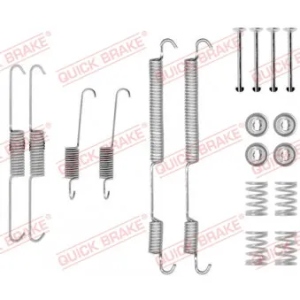 Kit d'accessoires, mâchoire de frein QUICK BRAKE 105-0753