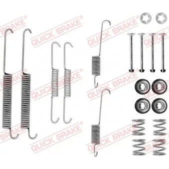 Kit d'accessoires, mâchoire de frein QUICK BRAKE 105-0754