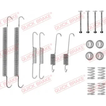 Kit d'accessoires, mâchoire de frein QUICK BRAKE 105-0757