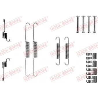 Kit d'accessoires, mâchoire de frein QUICK BRAKE 105-0763
