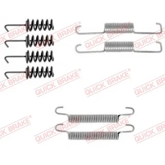 Kit d'accessoires, mâchoires de frein de stationnement QUICK BRAKE 105-0774