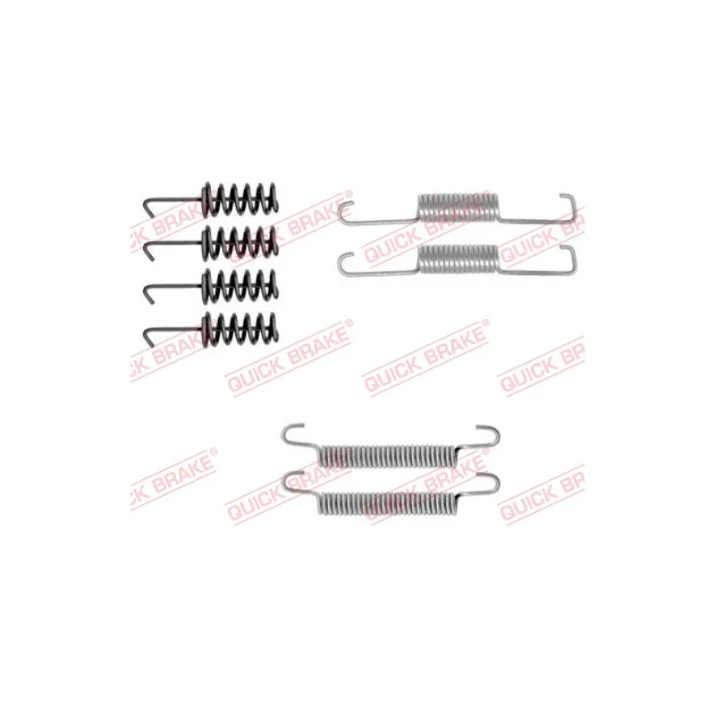 Kit d'accessoires, mâchoires de frein de stationnement QUICK BRAKE 105-0774