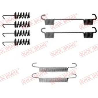 Kit d'accessoires, mâchoires de frein de stationnement QUICK BRAKE 105-0775