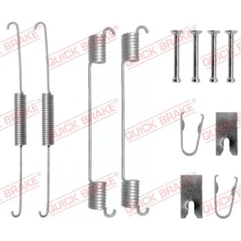 Kit d'accessoires, mâchoire de frein QUICK BRAKE 105-0781