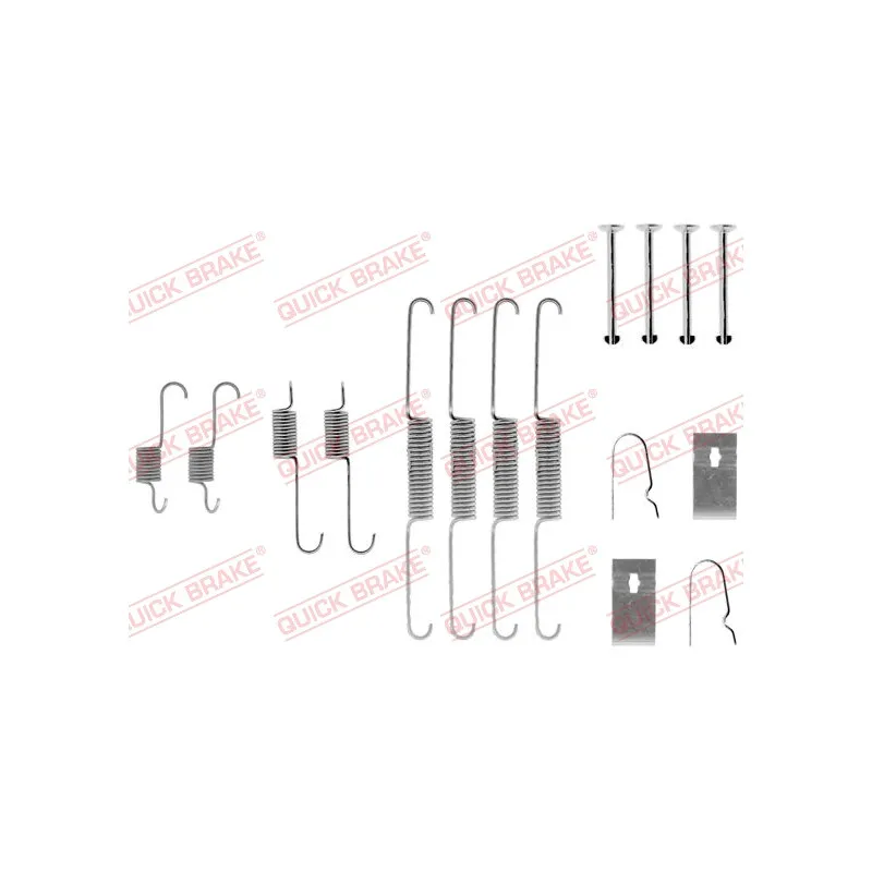 Kit d'accessoires, mâchoire de frein QUICK BRAKE 105-0782