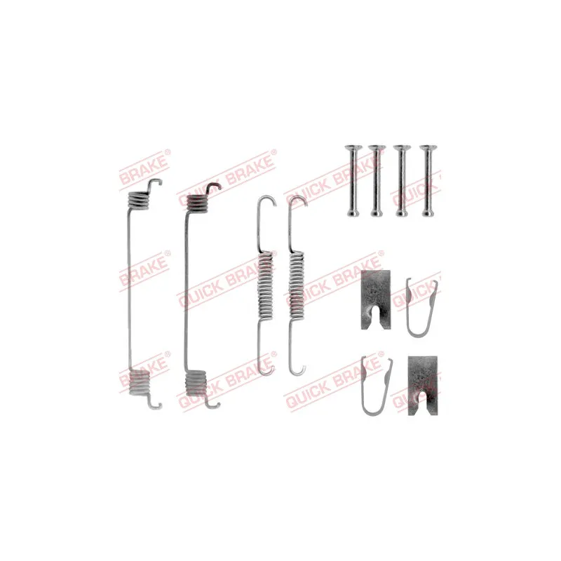Kit d'accessoires, mâchoire de frein QUICK BRAKE 105-0789