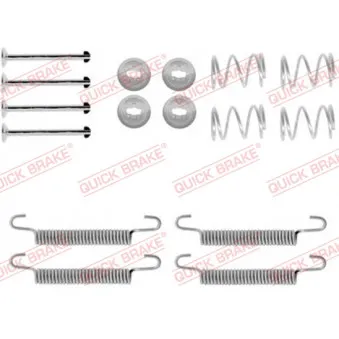 Kit d'accessoires, mâchoires de frein de stationnement QUICK BRAKE 105-0791