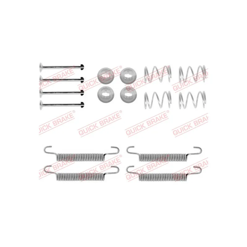 Kit d'accessoires, mâchoires de frein de stationnement QUICK BRAKE 105-0791