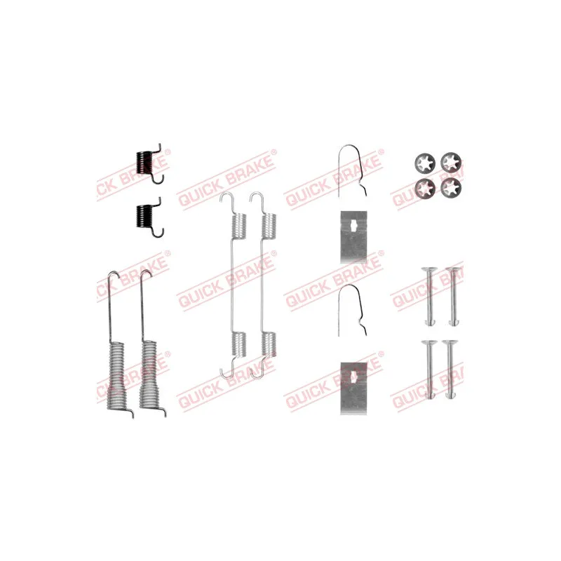 Kit d'accessoires, mâchoire de frein QUICK BRAKE 105-0800