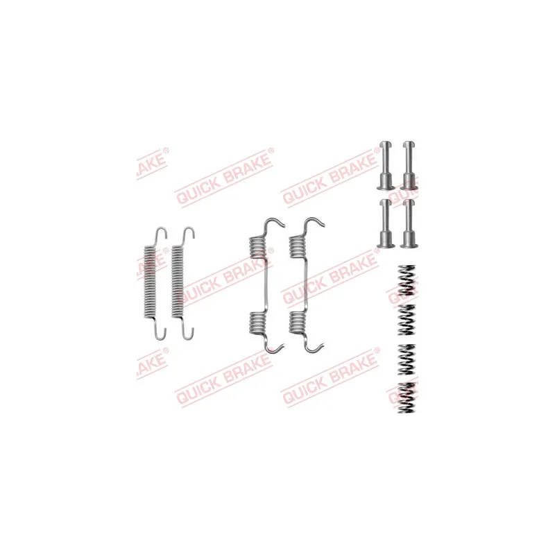 Kit d'accessoires, mâchoires de frein de stationnement QUICK BRAKE 105-0801
