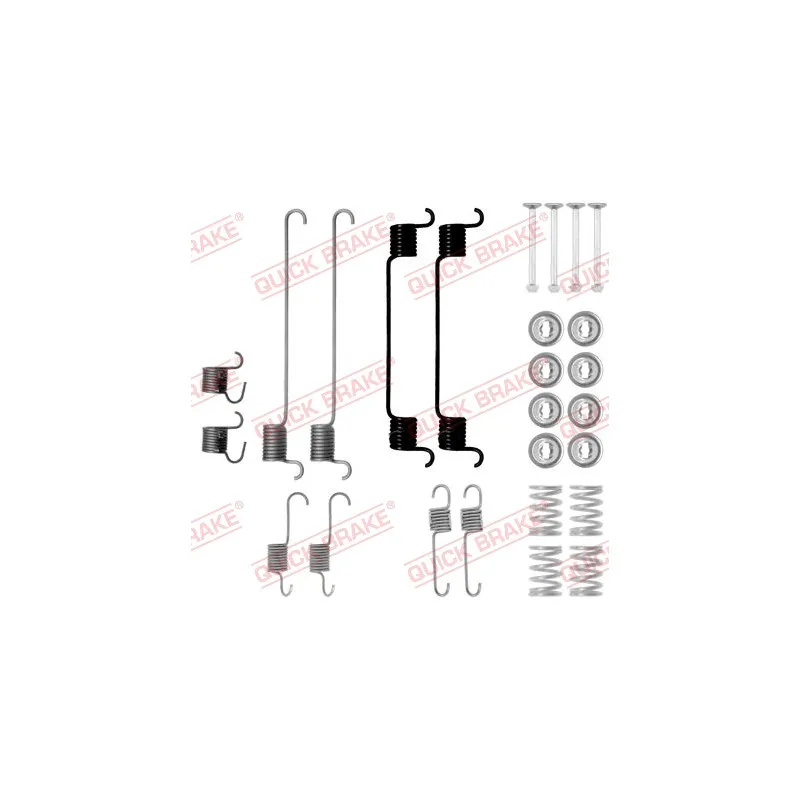 Kit d'accessoires, mâchoire de frein QUICK BRAKE 105-0802