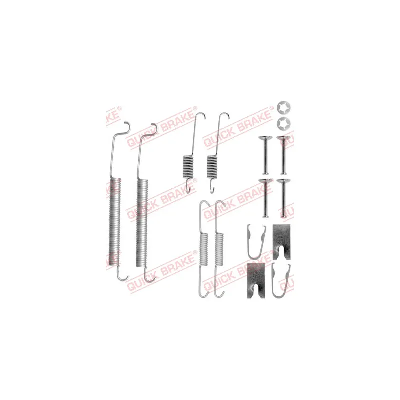 Kit d'accessoires, mâchoire de frein QUICK BRAKE 105-0807