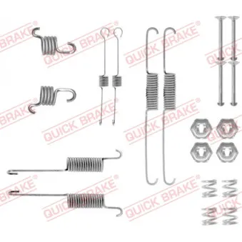 Kit d'accessoires, mâchoire de frein QUICK BRAKE 105-0809