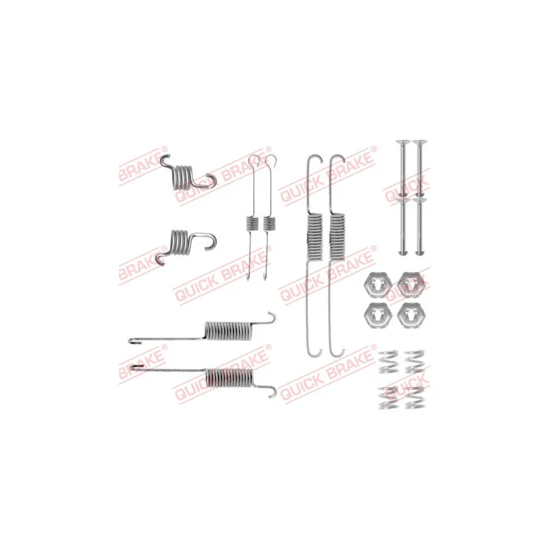 Kit d'accessoires, mâchoire de frein QUICK BRAKE 105-0809