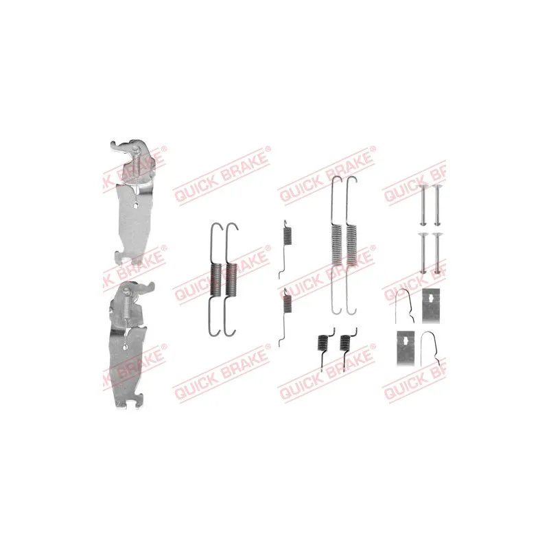Kit d'accessoires, mâchoire de frein QUICK BRAKE 105-0811S