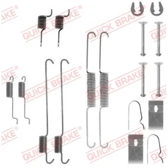 Kit d'accessoires, mâchoire de frein QUICK BRAKE 105-0815