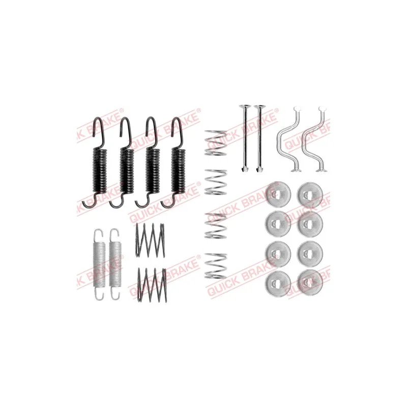 Kit d'accessoires, mâchoires de frein de stationnement QUICK BRAKE 105-0816