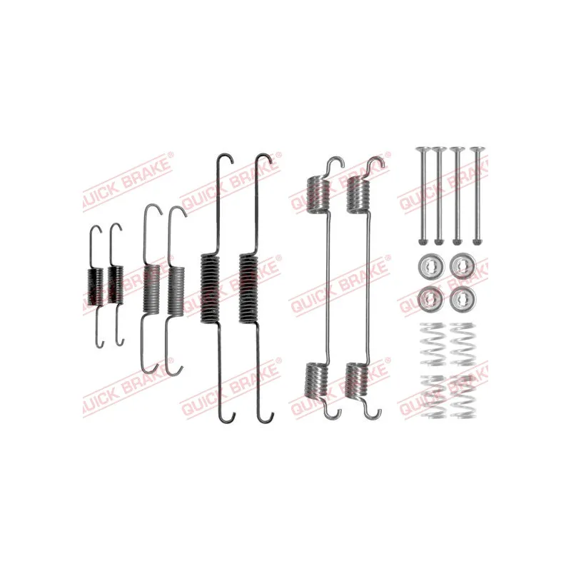 Kit d'accessoires, mâchoires de frein de stationnement QUICK BRAKE 105-0817