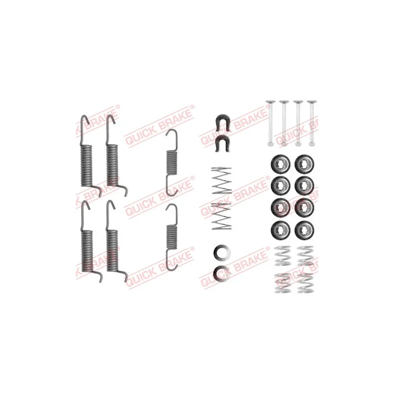 Kit d'accessoires, mâchoires de frein de stationnement QUICK BRAKE 105-0821
