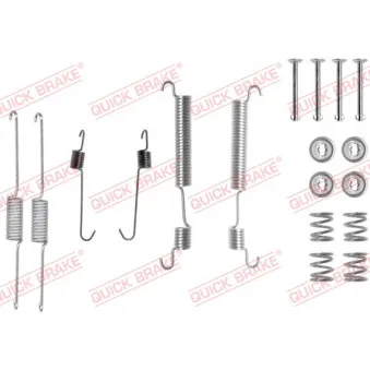 Kit d'accessoires, mâchoire de frein QUICK BRAKE 105-0822