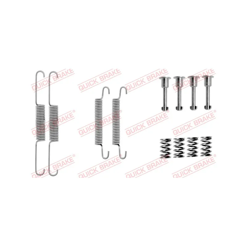 Kit d'accessoires, mâchoires de frein de stationnement QUICK BRAKE 105-0826